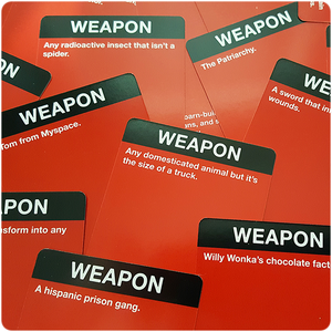 ENEMY WEAPON | The Ass-Kicking Party Game of Ridiculous Combat